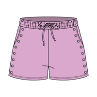 Women’s Fleece Grommet Shorts