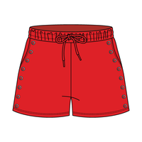 Women’s Fleece Grommet Shorts