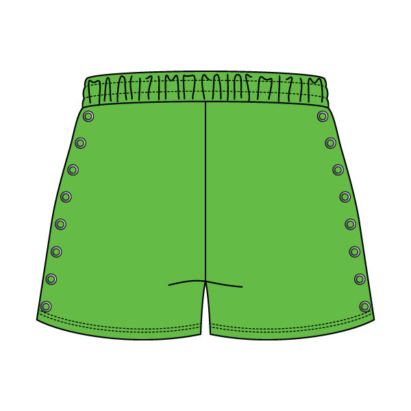 Women’s Fleece Grommet Shorts