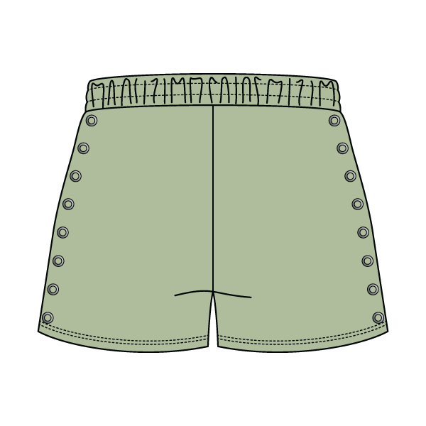 Women’s Fleece Grommet Shorts