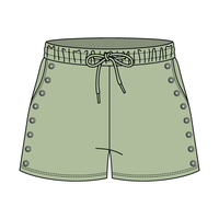 Women’s Fleece Grommet Shorts