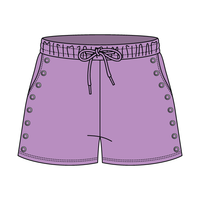 Women’s Fleece Grommet Shorts