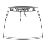 Women’s Classic French Terry Mini Skirt