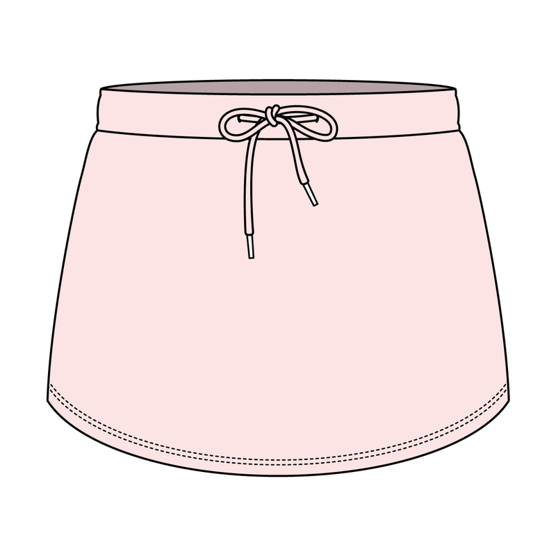 Women’s Classic French Terry Mini Skirt