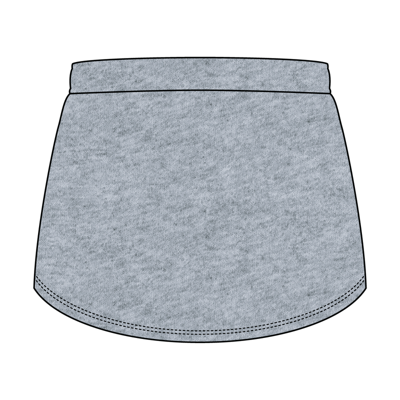 Women’s Classic French Terry Mini Skirt