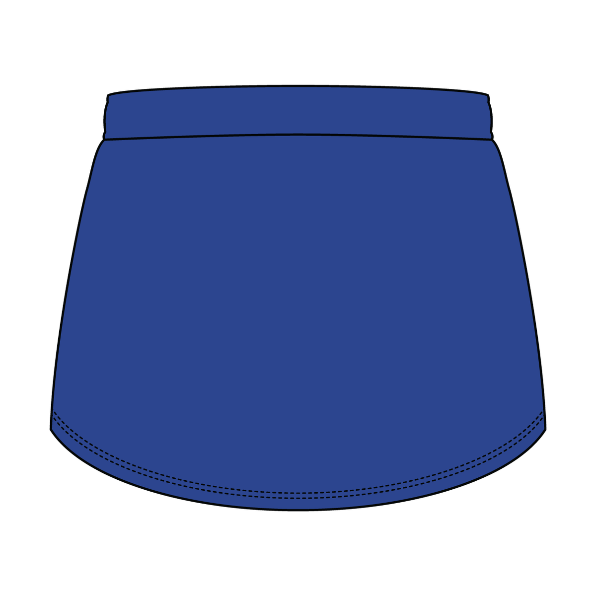 Women’s Classic French Terry Mini Skirt