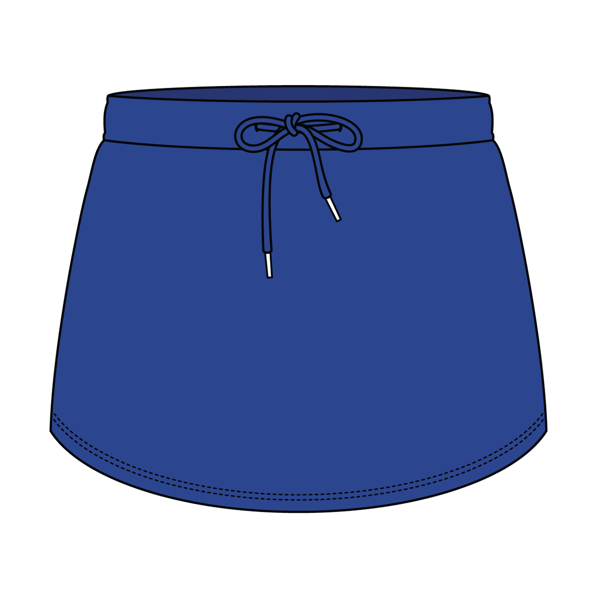 Women’s Classic French Terry Mini Skirt