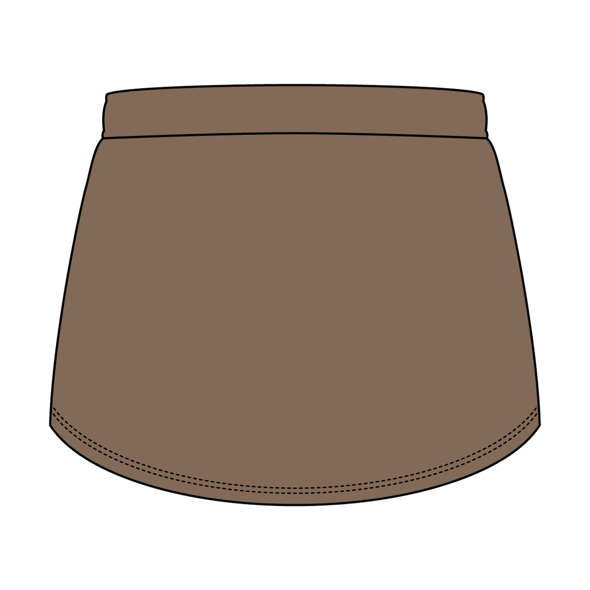 Women’s Classic French Terry Mini Skirt
