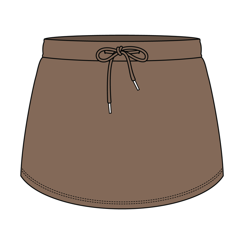 Women’s Classic French Terry Mini Skirt
