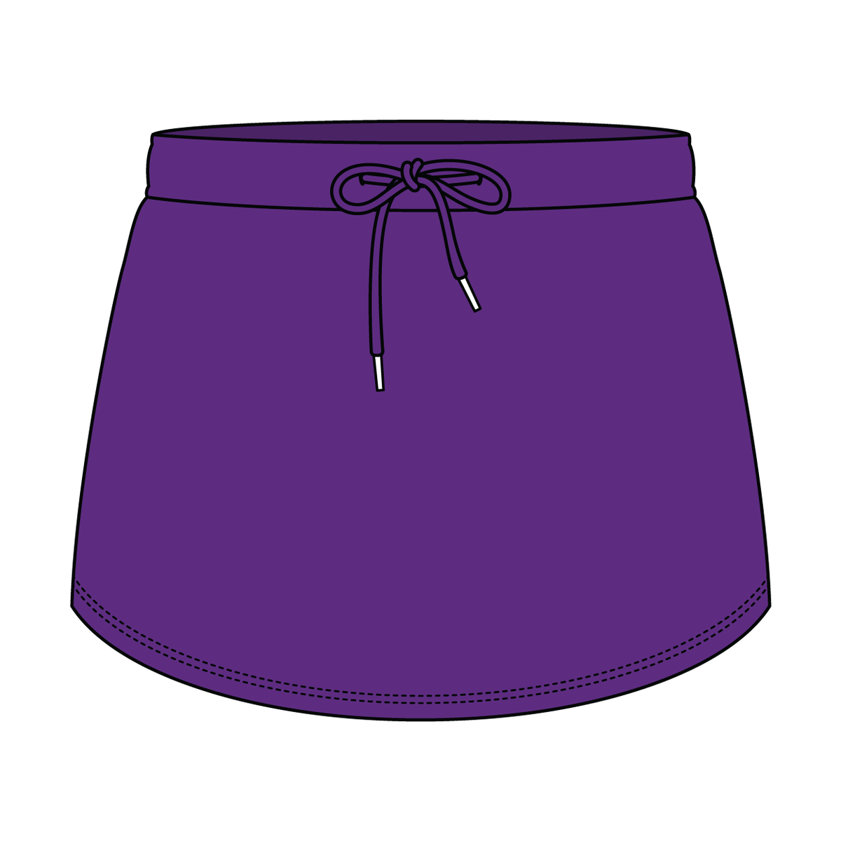Women’s Classic French Terry Mini Skirt