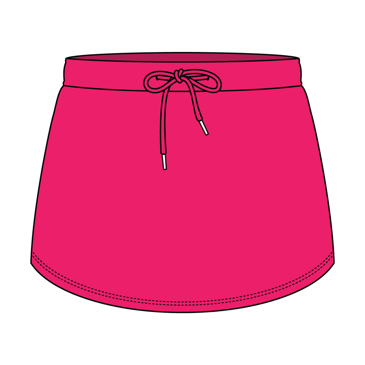 Women’s Classic French Terry Mini Skirt
