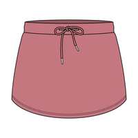 Women’s Classic French Terry Mini Skirt