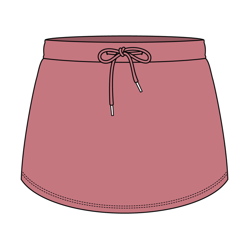 Women’s Classic French Terry Mini Skirt