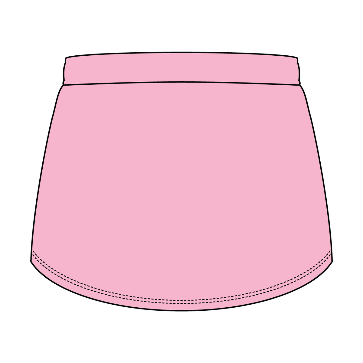 Women’s Classic French Terry Mini Skirt