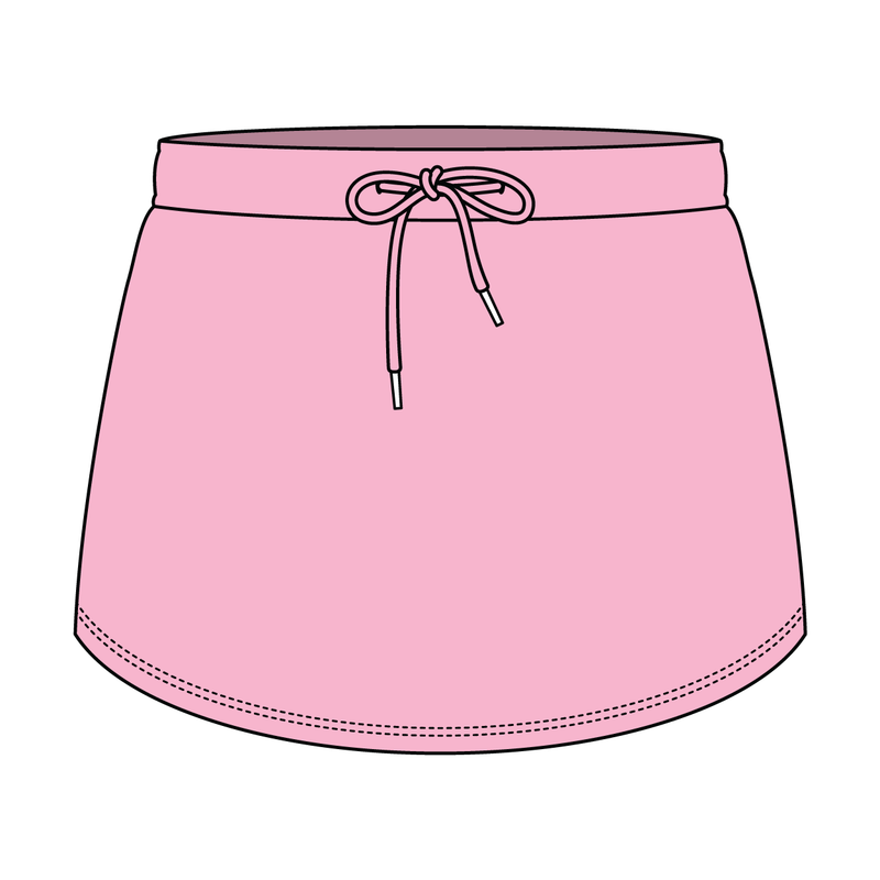 Women’s Classic French Terry Mini Skirt