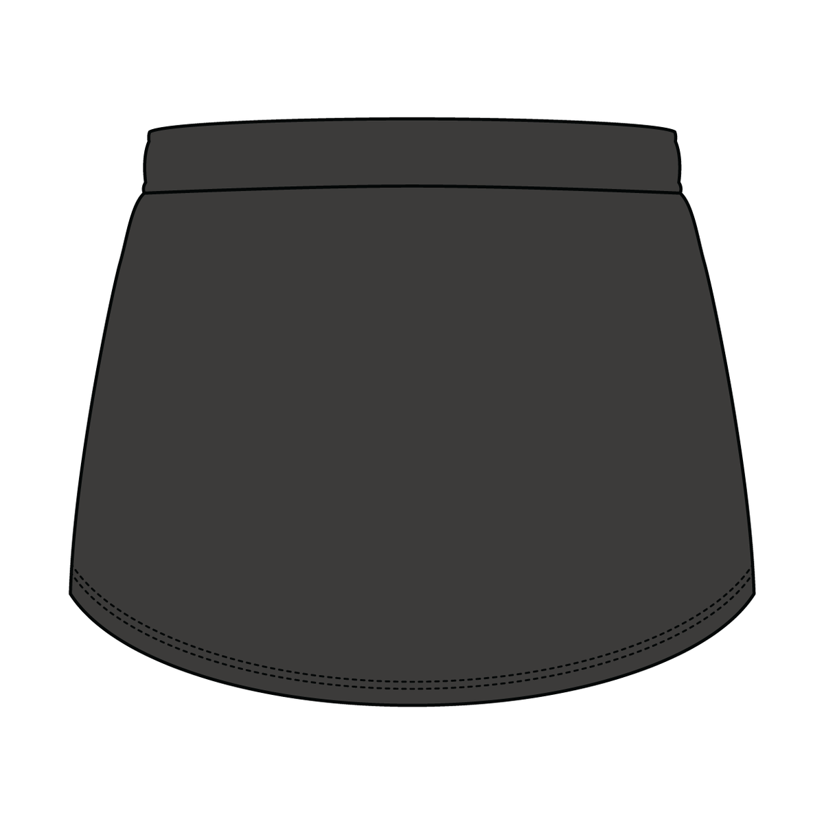 Women’s Classic French Terry Mini Skirt
