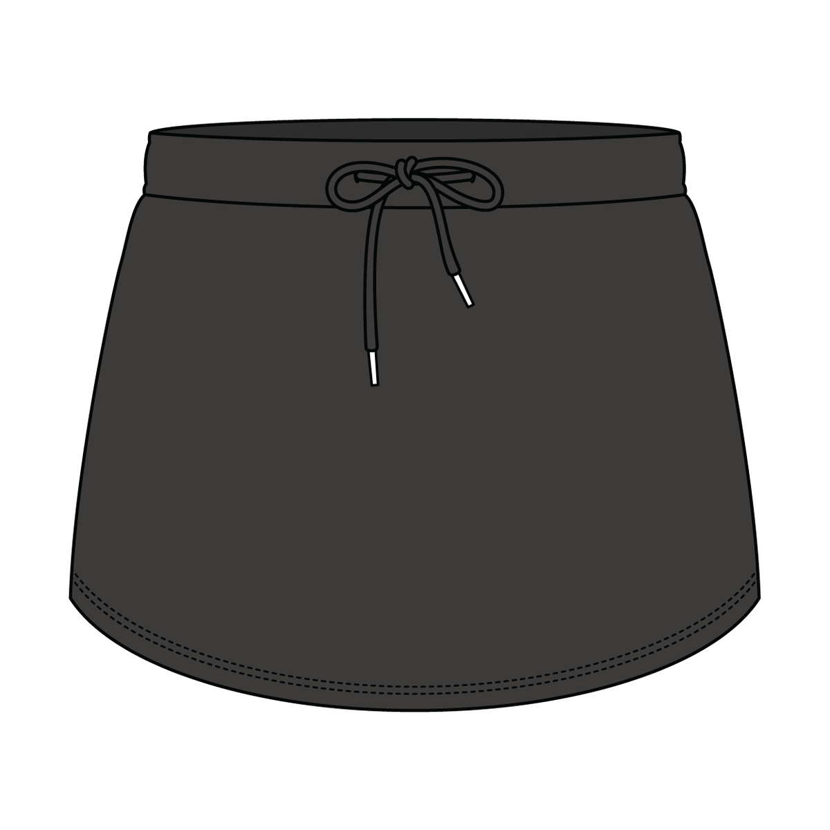 Women’s Classic French Terry Mini Skirt