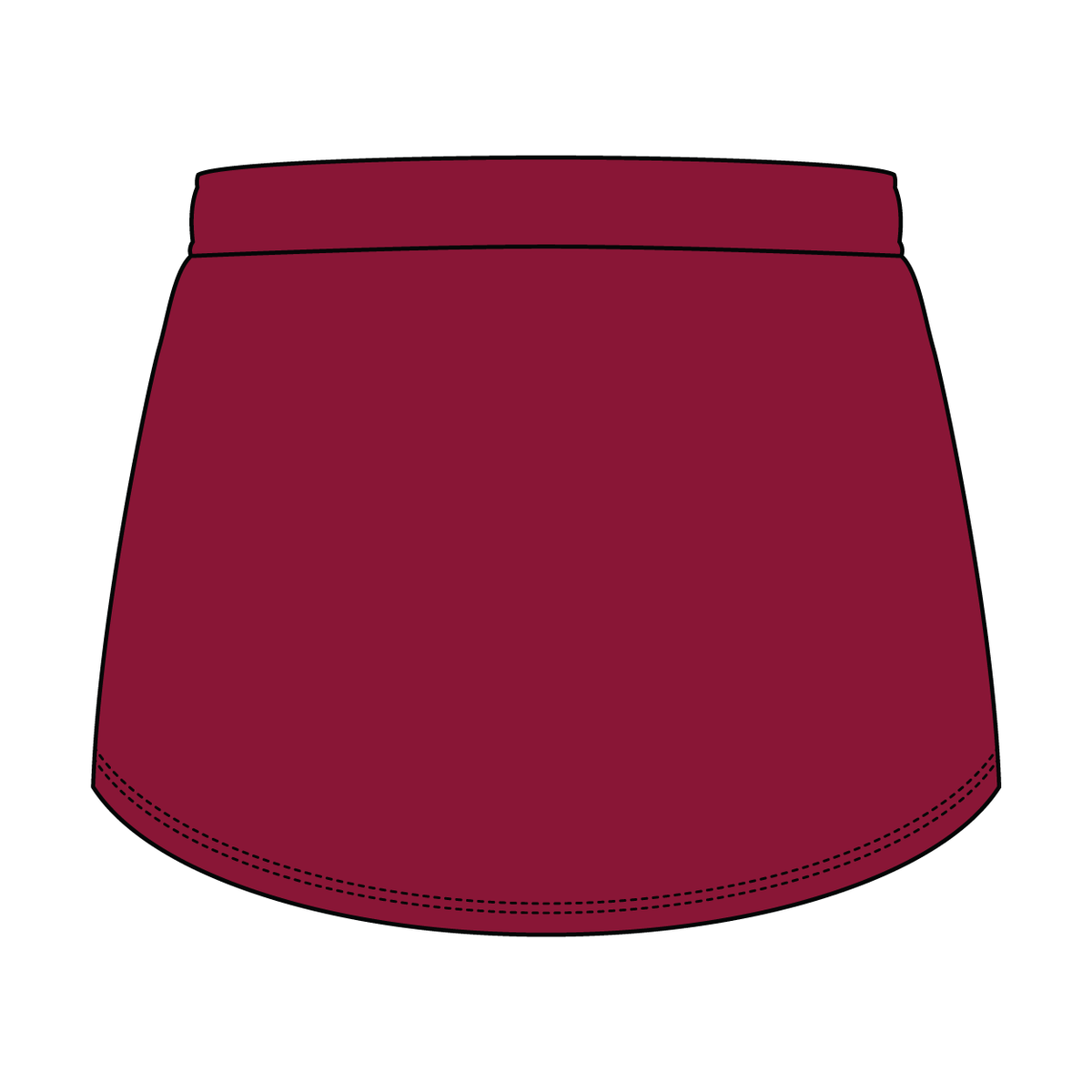 Women’s Classic French Terry Mini Skirt
