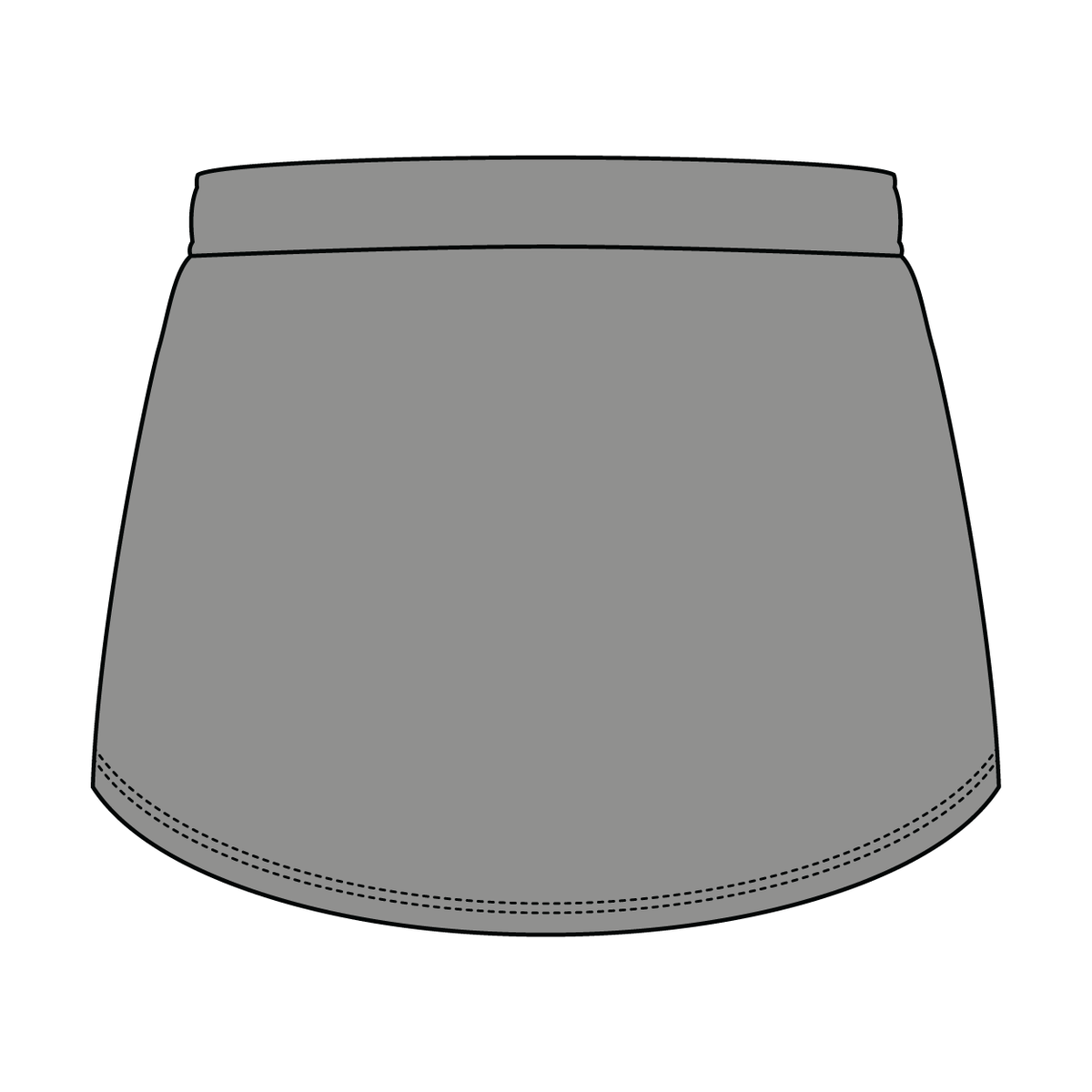 Women’s Classic French Terry Mini Skirt