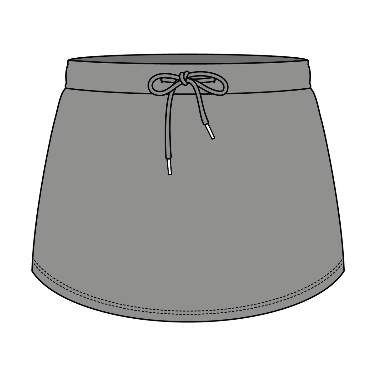 Women’s Classic French Terry Mini Skirt