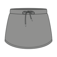 Women’s Classic French Terry Mini Skirt