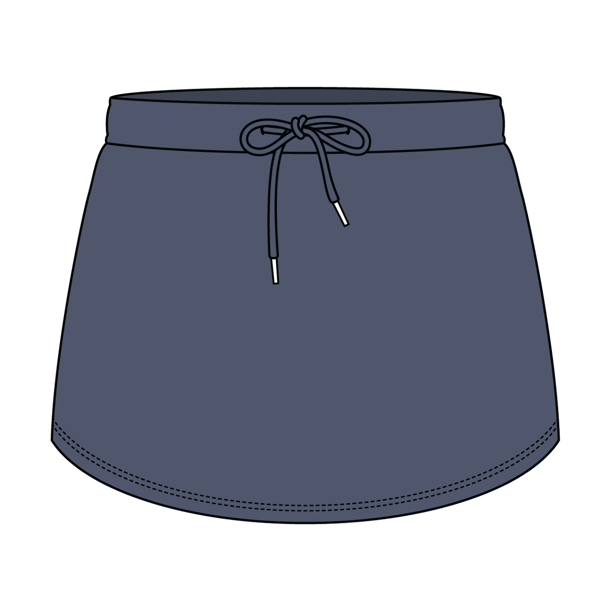 Women’s Classic French Terry Mini Skirt