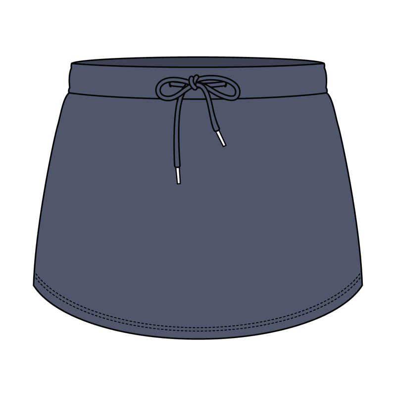 Women’s Classic French Terry Mini Skirt
