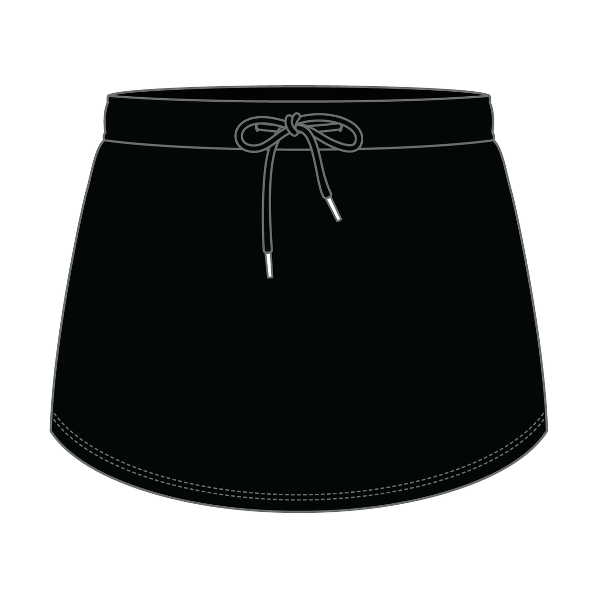 Women’s Classic French Terry Mini Skirt