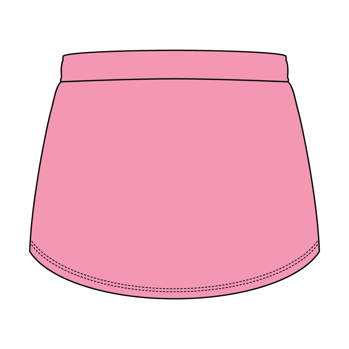 Women’s Classic French Terry Mini Skirt