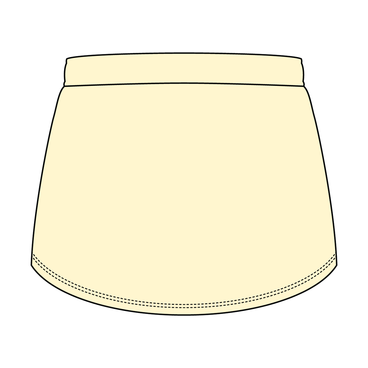 Women’s Classic French Terry Mini Skirt