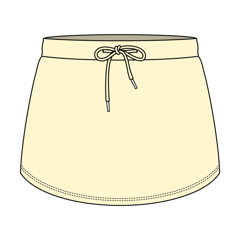 Women’s Classic French Terry Mini Skirt