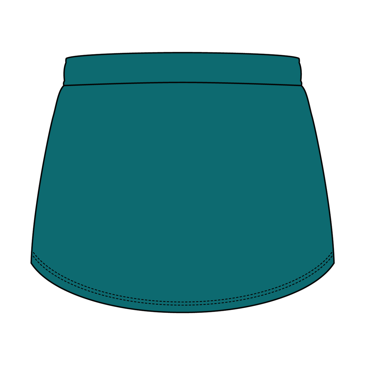 Women’s Classic French Terry Mini Skirt