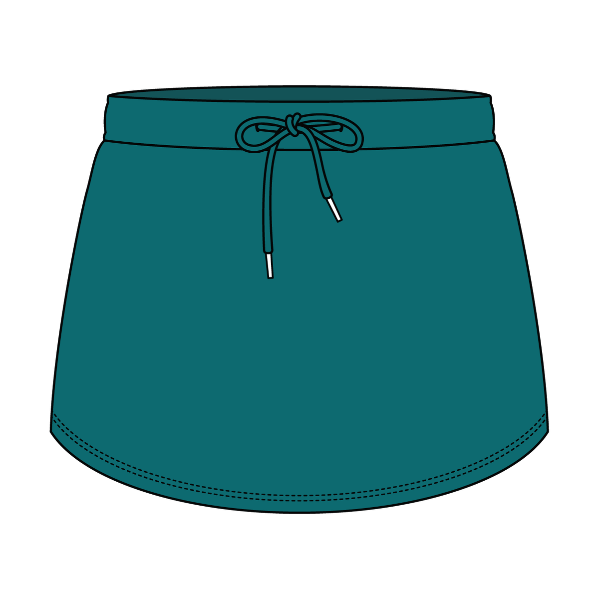 Women’s Classic French Terry Mini Skirt