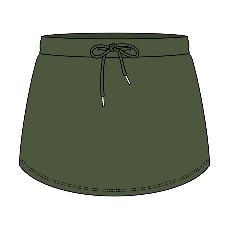 Women’s Classic French Terry Mini Skirt