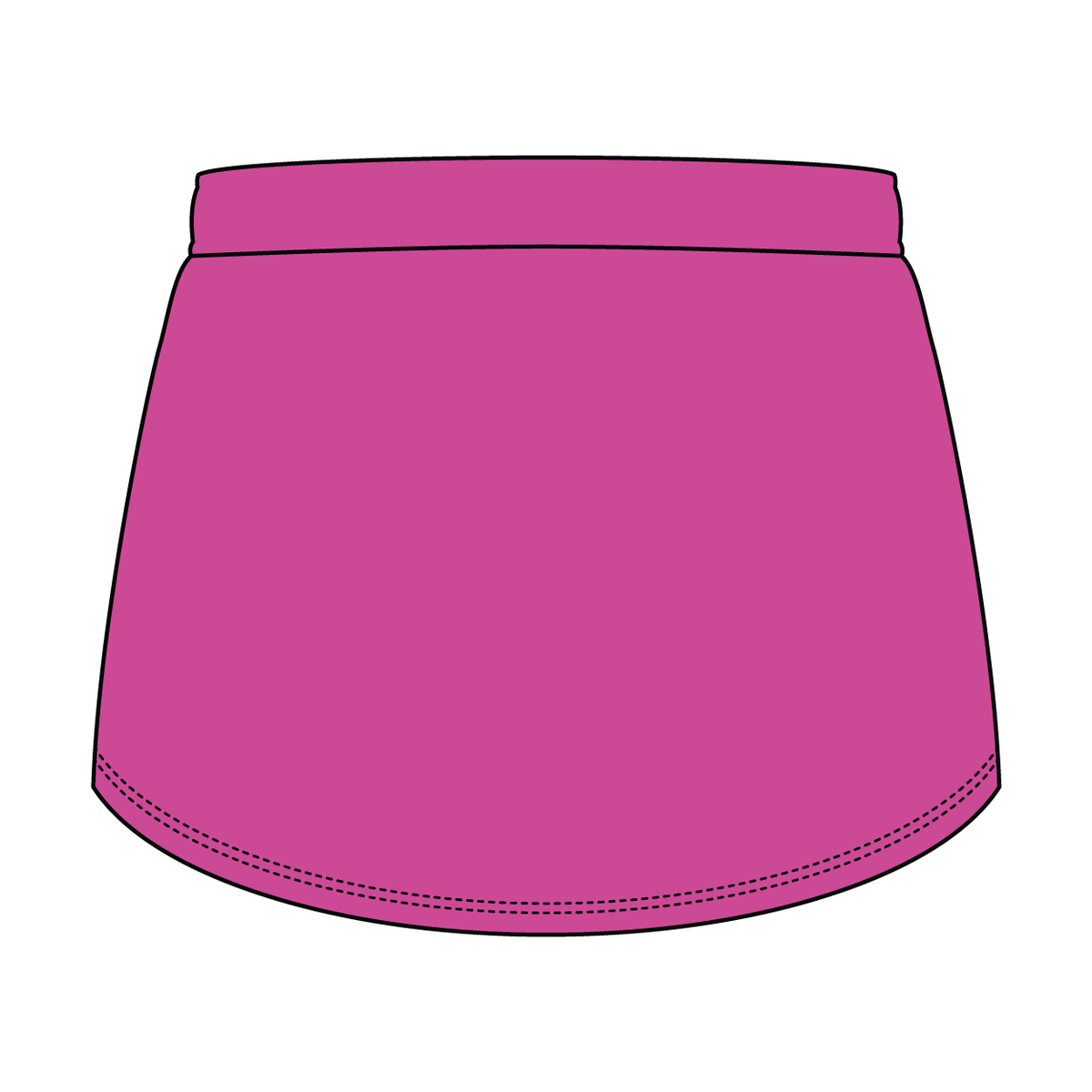 Women’s Classic French Terry Mini Skirt