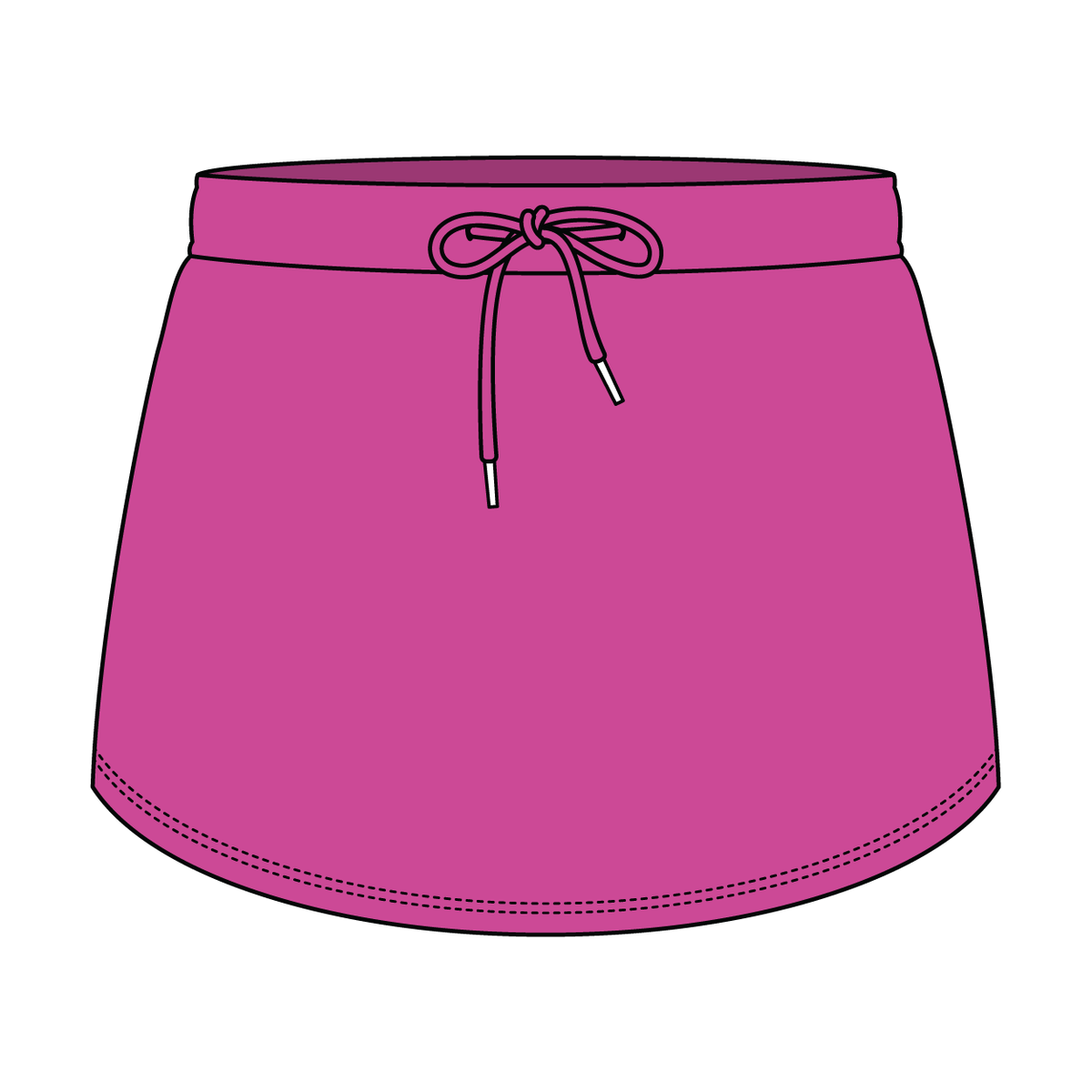 Women’s Classic French Terry Mini Skirt