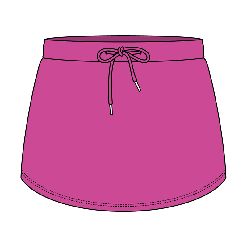 Women’s Classic French Terry Mini Skirt