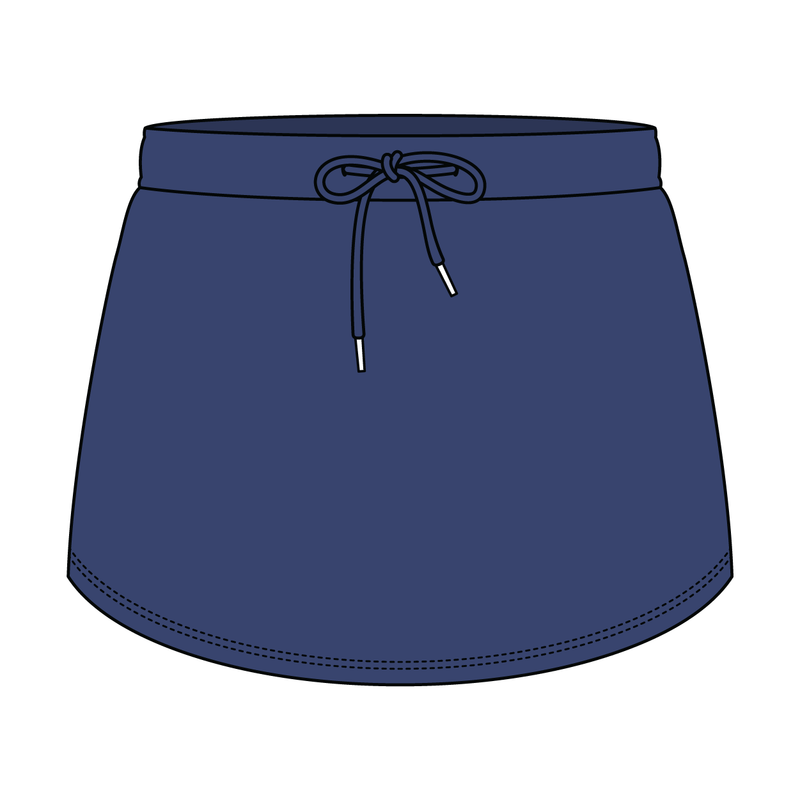 Women’s Classic French Terry Mini Skirt