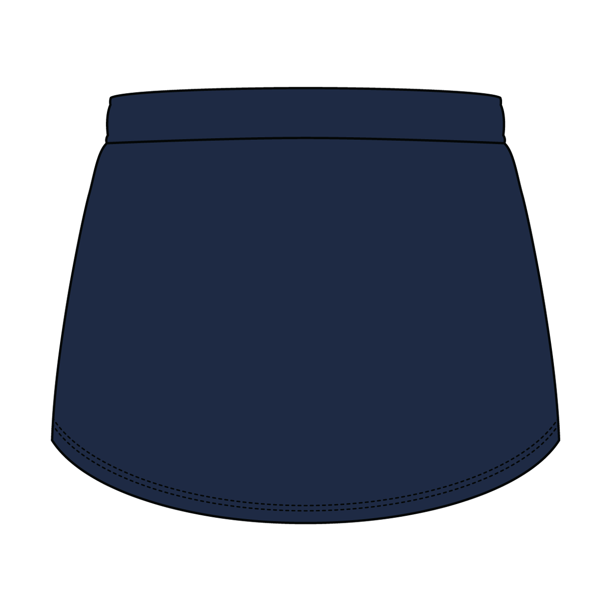 Women’s Classic French Terry Mini Skirt