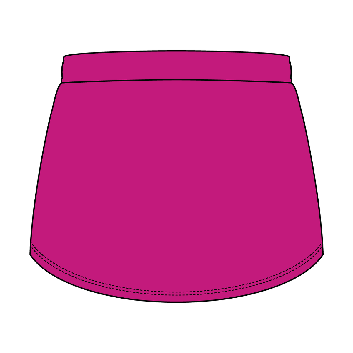 Women’s Classic French Terry Mini Skirt