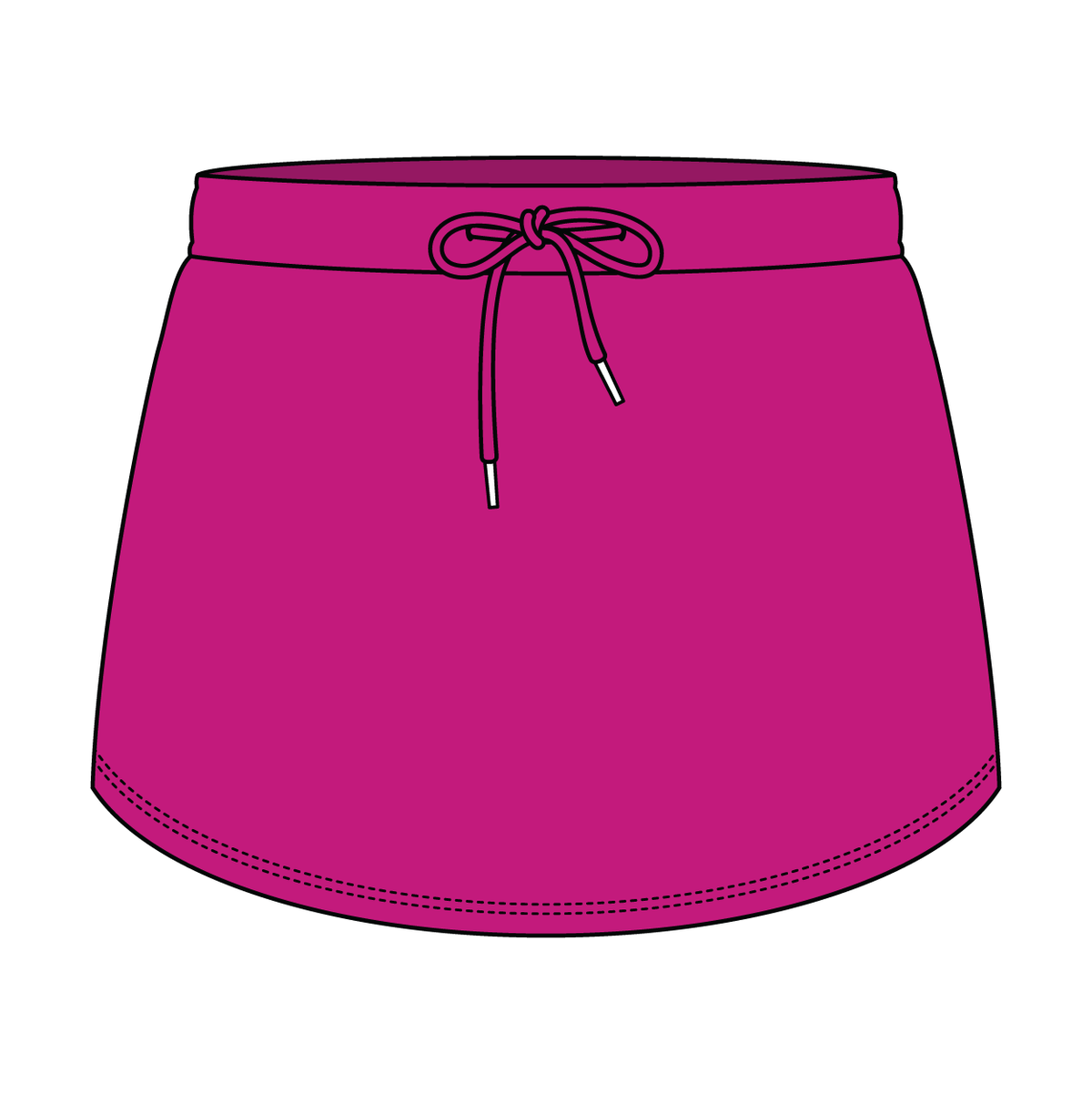 Women’s Classic French Terry Mini Skirt