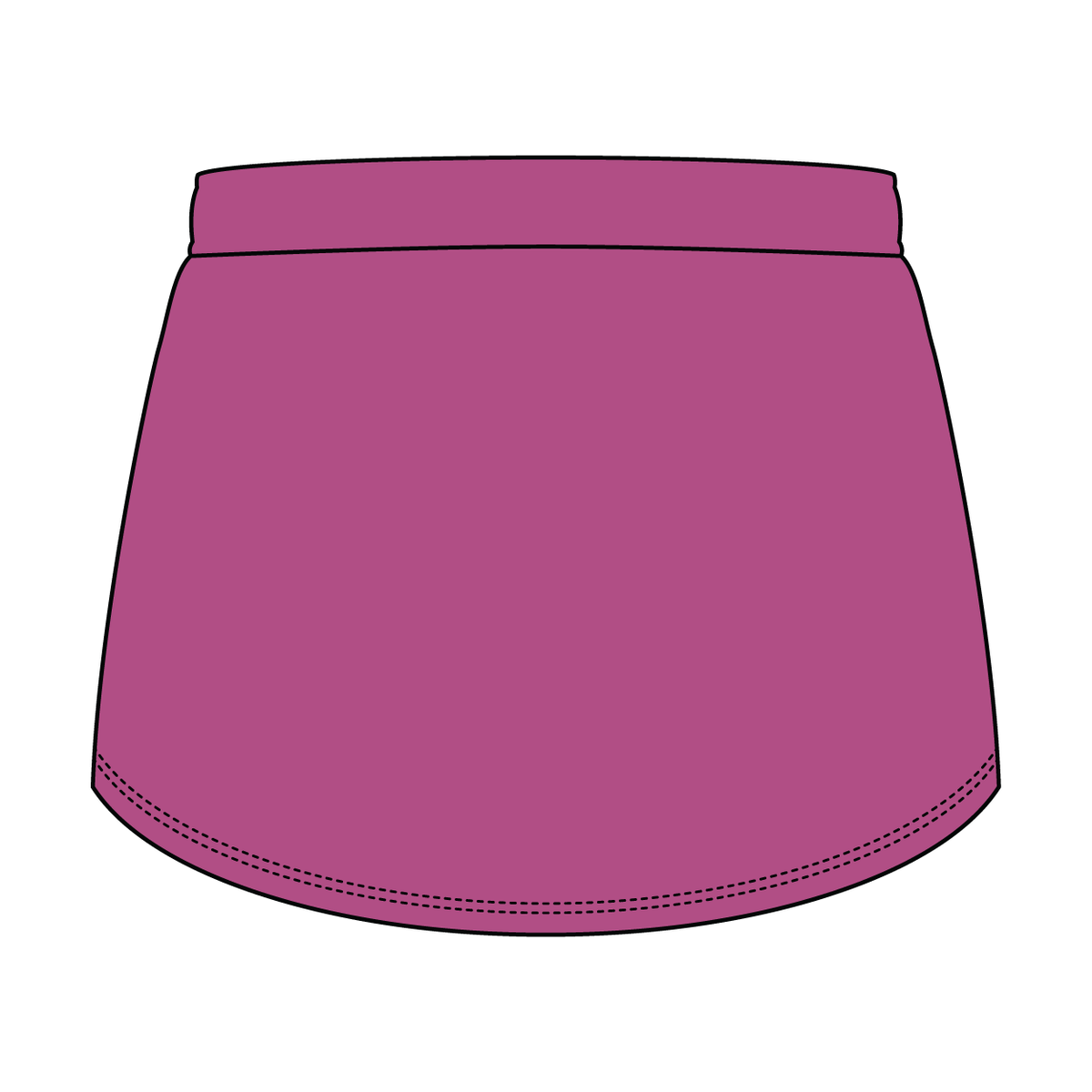 Women’s Classic French Terry Mini Skirt