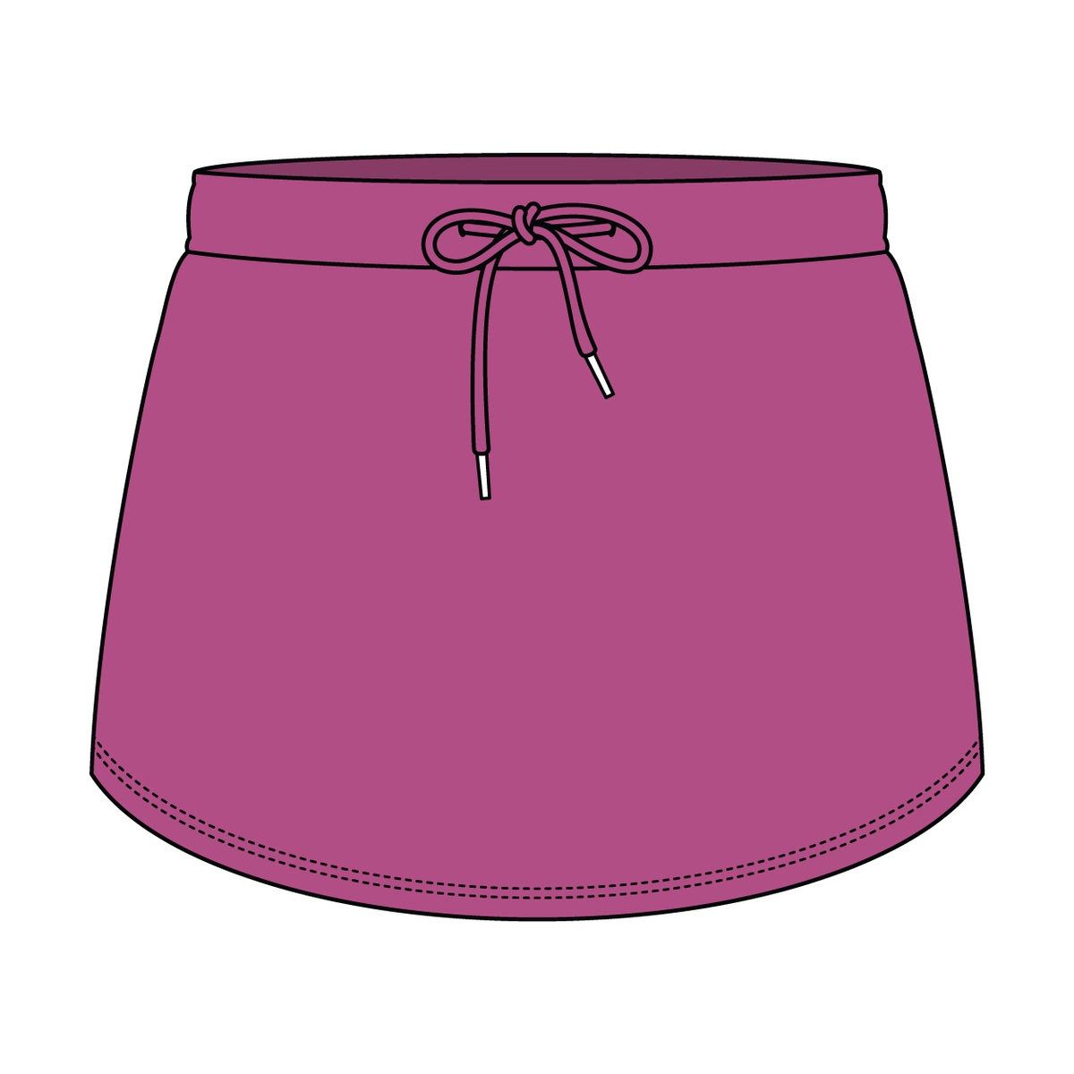 Women’s Classic French Terry Mini Skirt