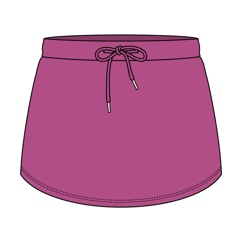 Women’s Classic French Terry Mini Skirt