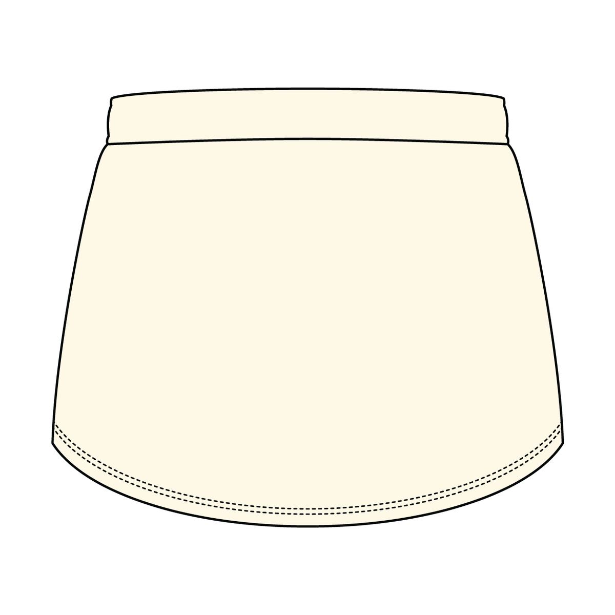 Women’s Classic French Terry Mini Skirt