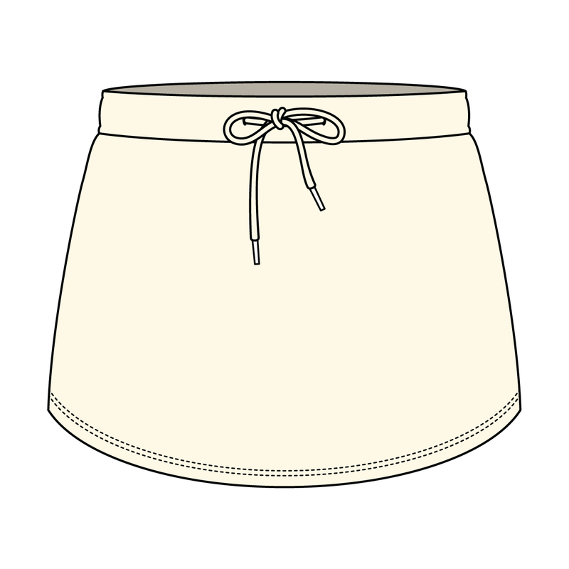 Women’s Classic French Terry Mini Skirt