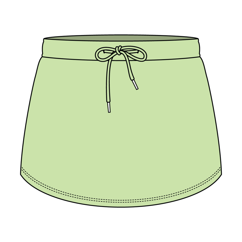 Women’s Classic French Terry Mini Skirt