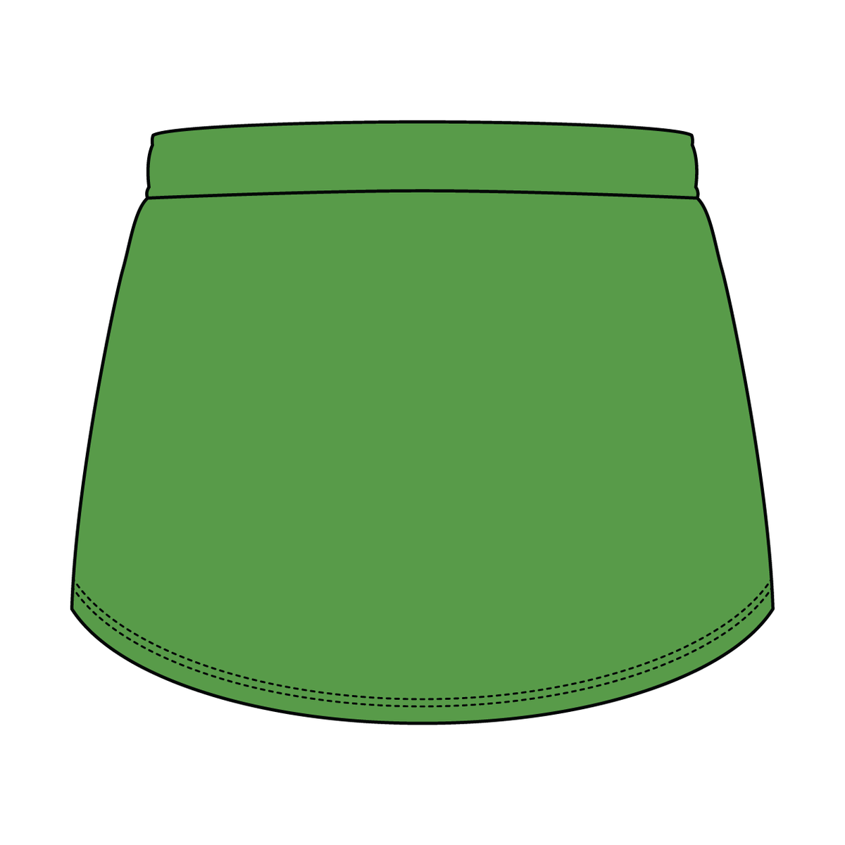 Women’s Classic French Terry Mini Skirt