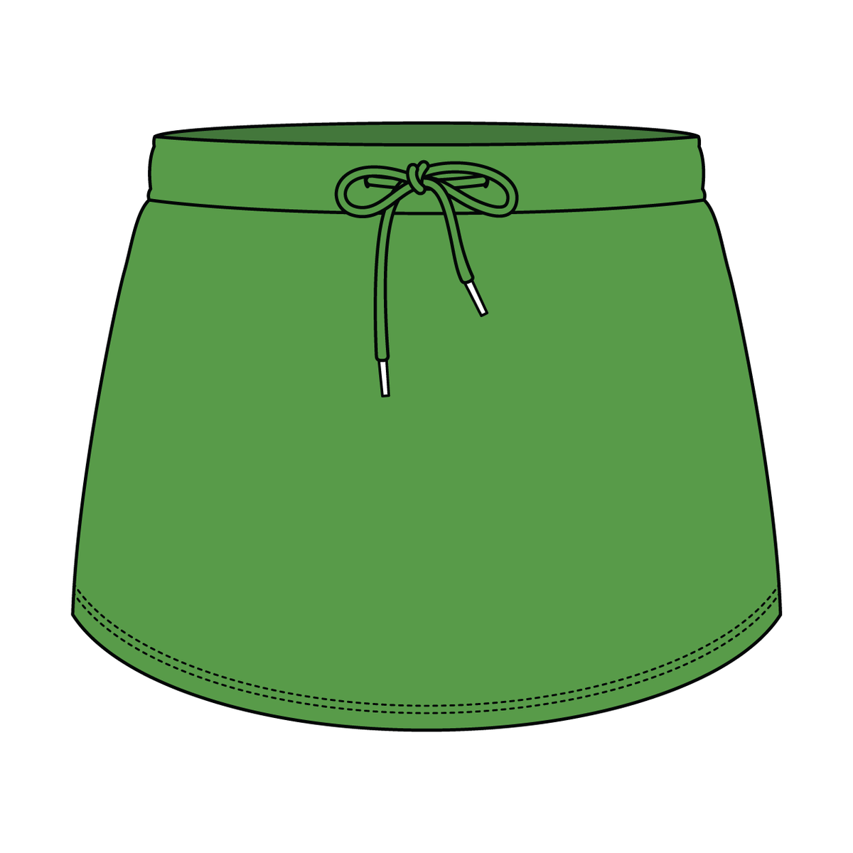 Women’s Classic French Terry Mini Skirt