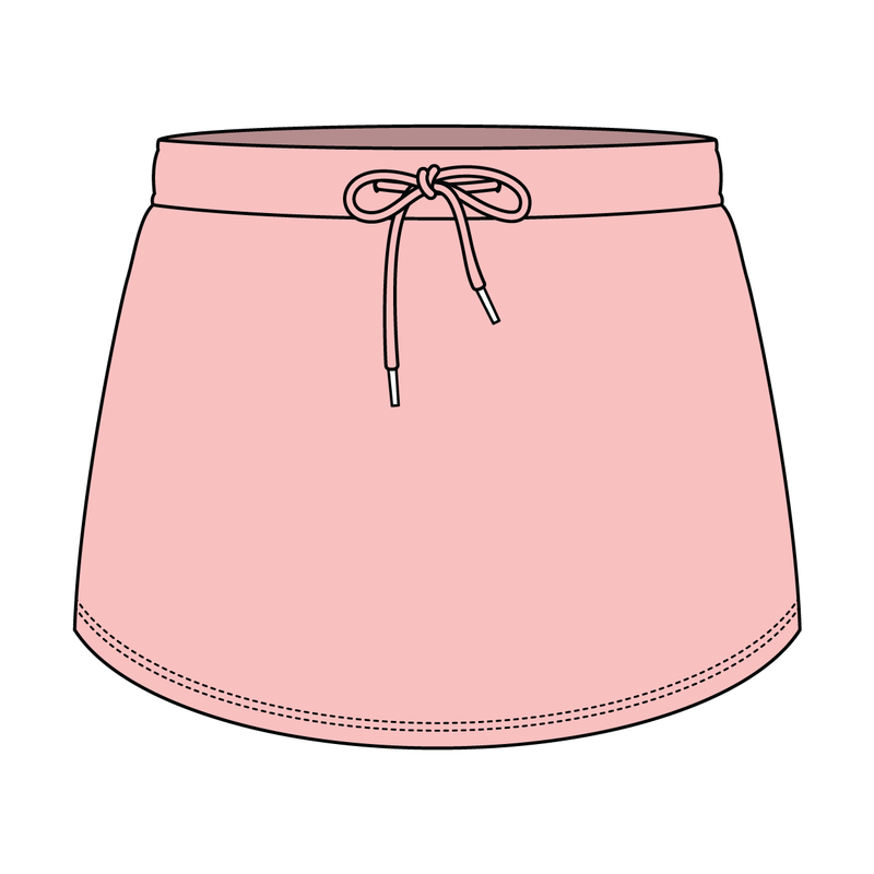 Women’s Classic French Terry Mini Skirt